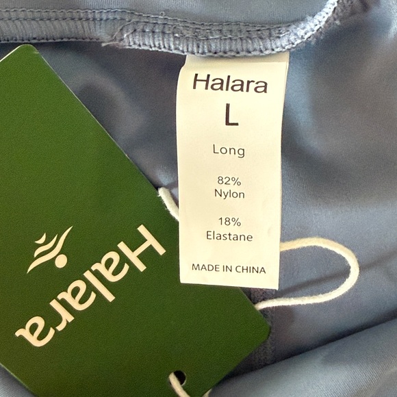 NWT Halara Super High Waisted Softlyzero Airy 2-in-1 Yoga Shorts 5'' Size L - Picture 6 of 8